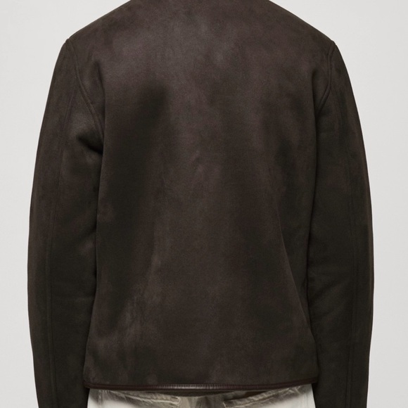 Mango REVERSIBLE SHEEPSKIN JACKET - Picture 3 of 12